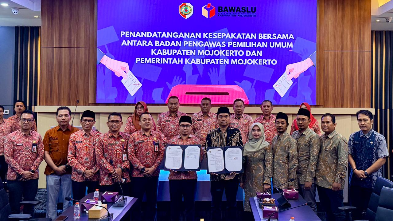 Bawaslu Mojokerto dan pemda mojokerto