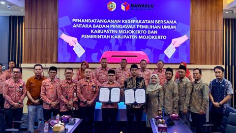 Bawaslu Mojokerto dan pemda mojokerto